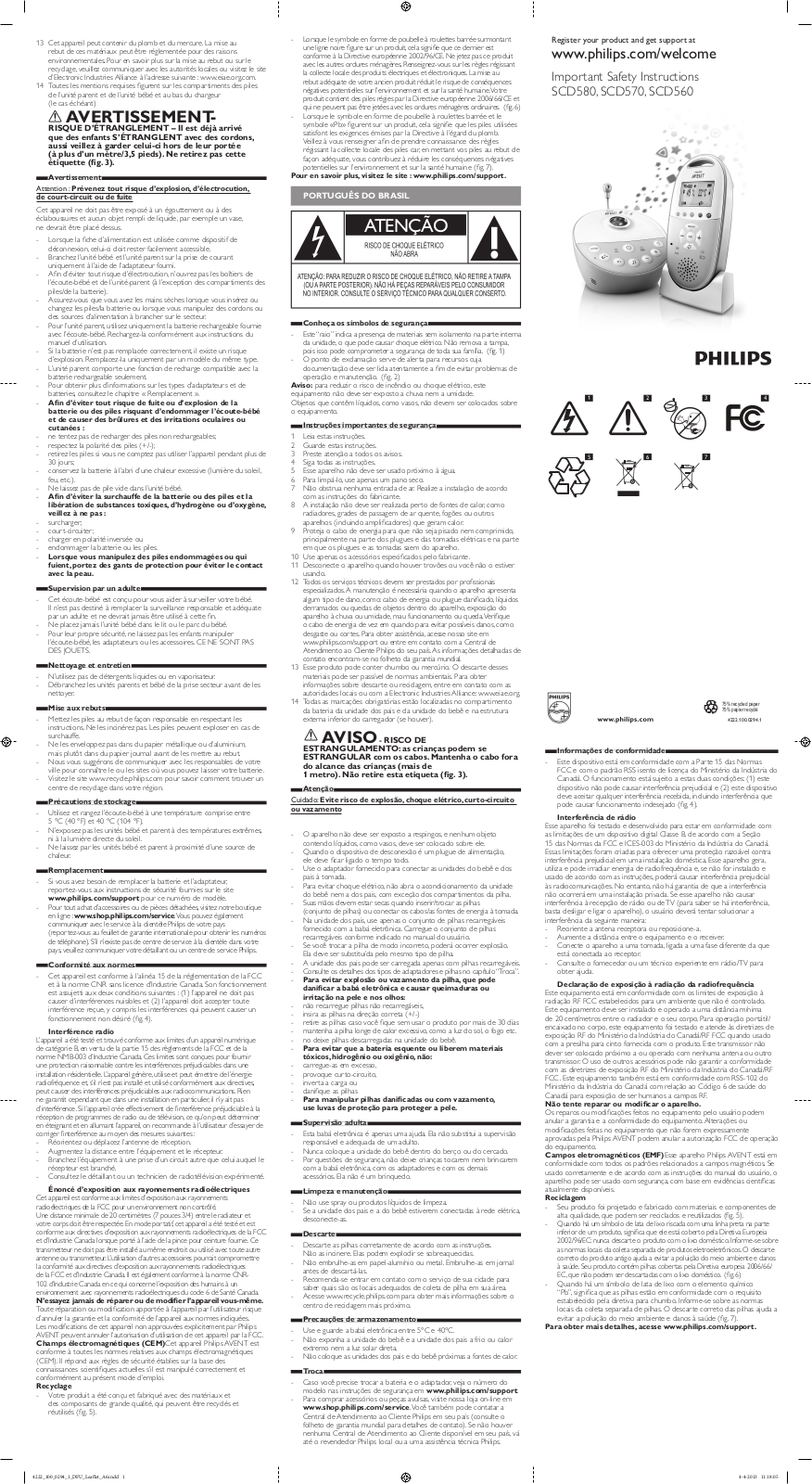 Philips SCD570, SCD560, SCD570H, SCD560H User Manual