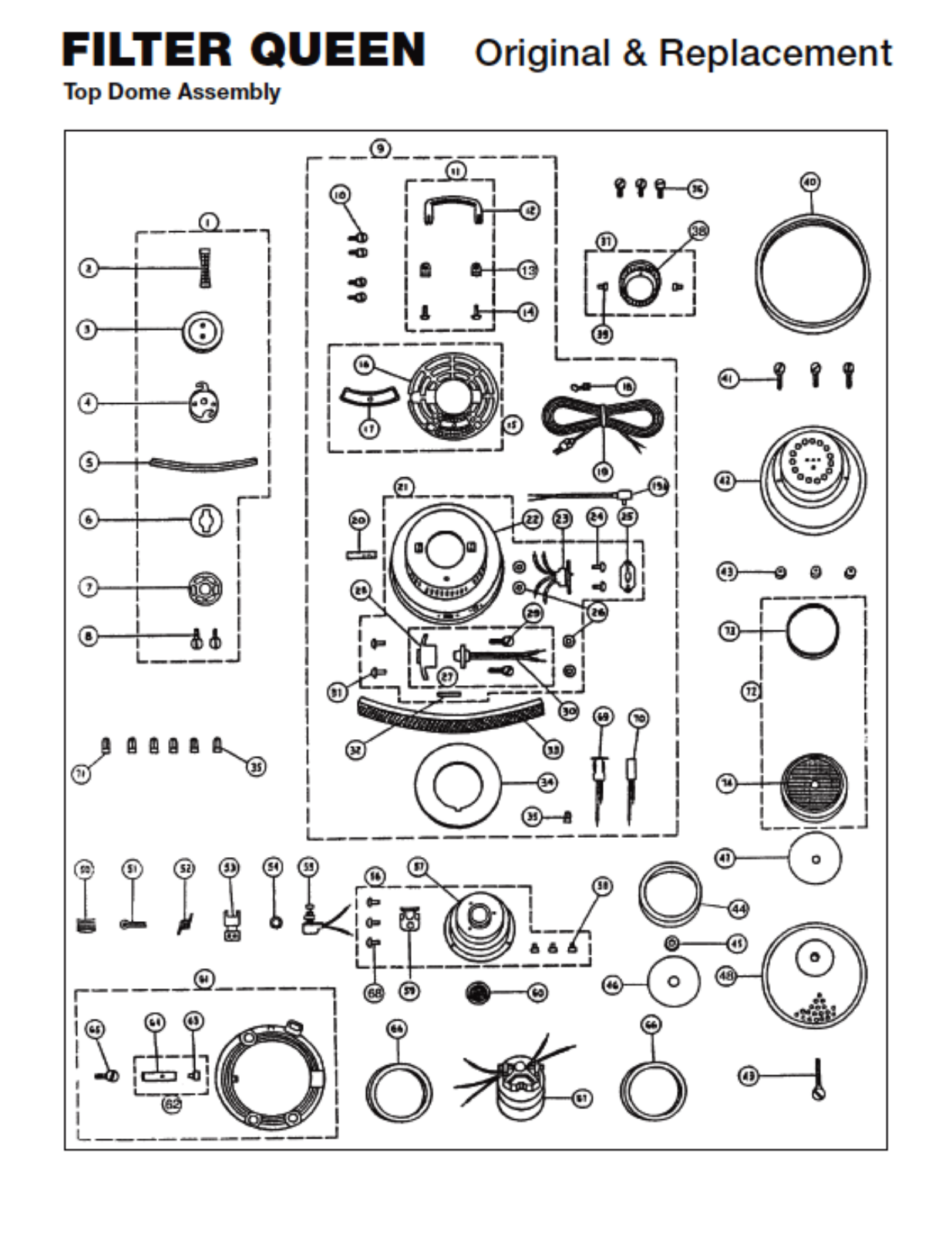 Filter Queen D33, D31x, 31x Owner's Manual