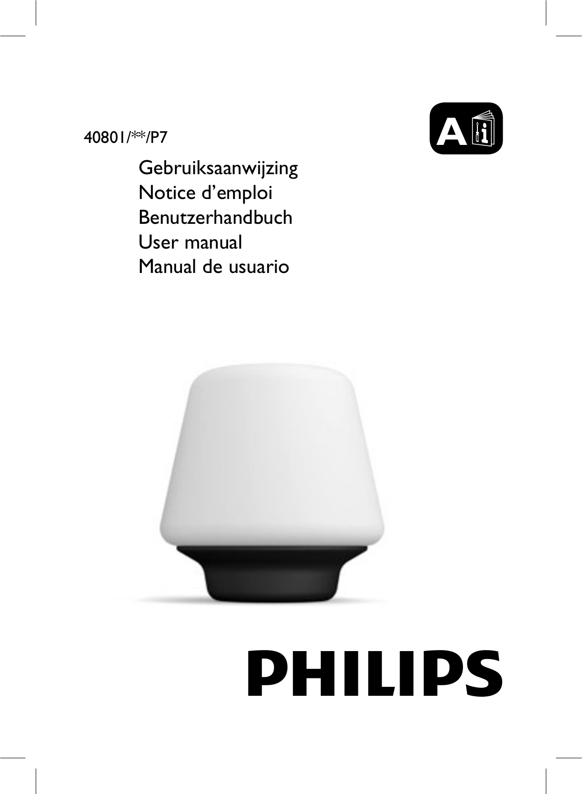 Philips Hue Wellness User manual