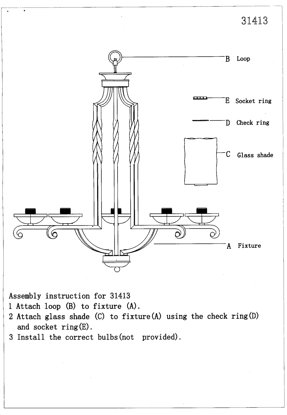 Triarch 31413 User Manual