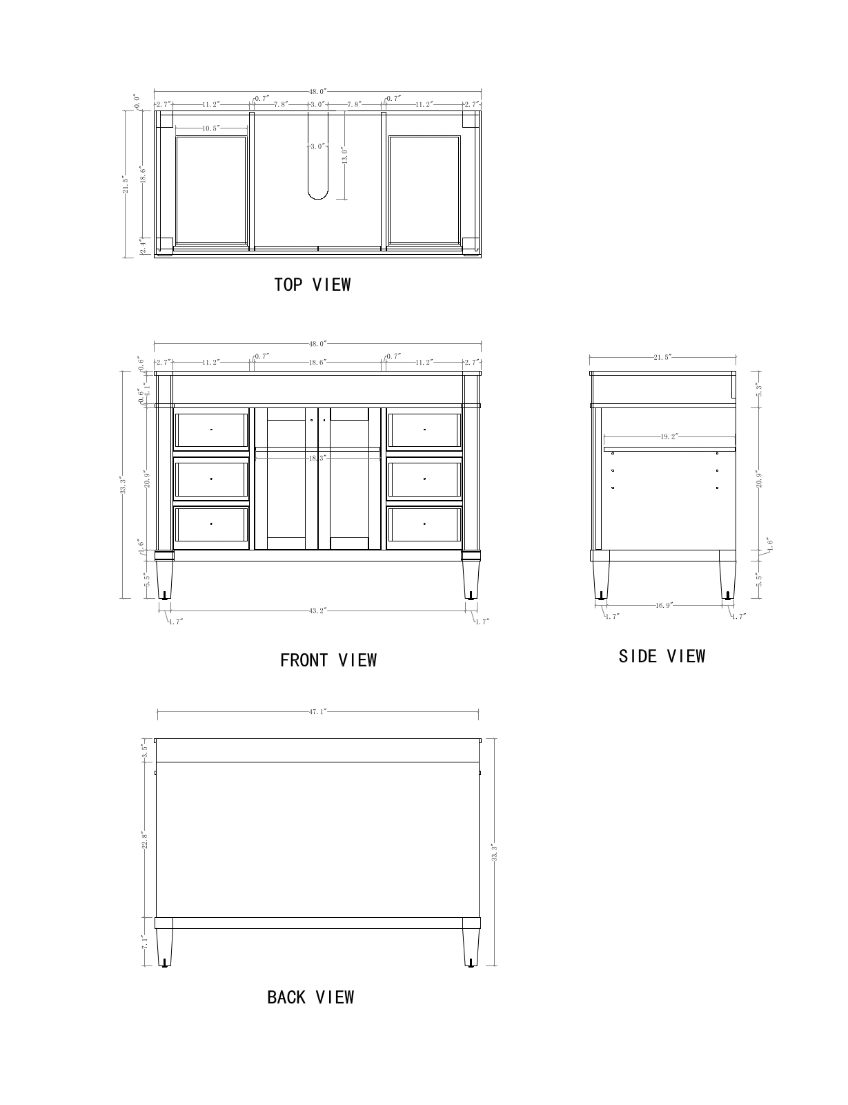 Empire Industries CA48C Specs