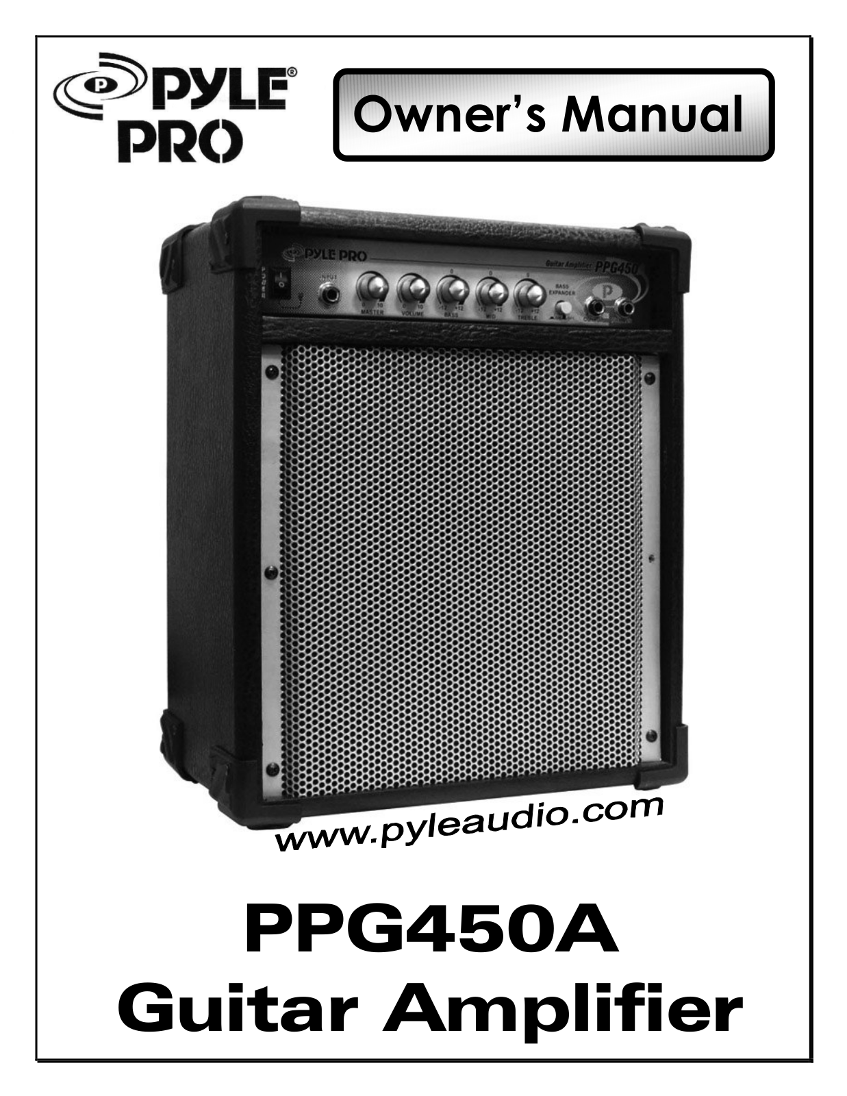 PYLE Audio PPG450A User Manual