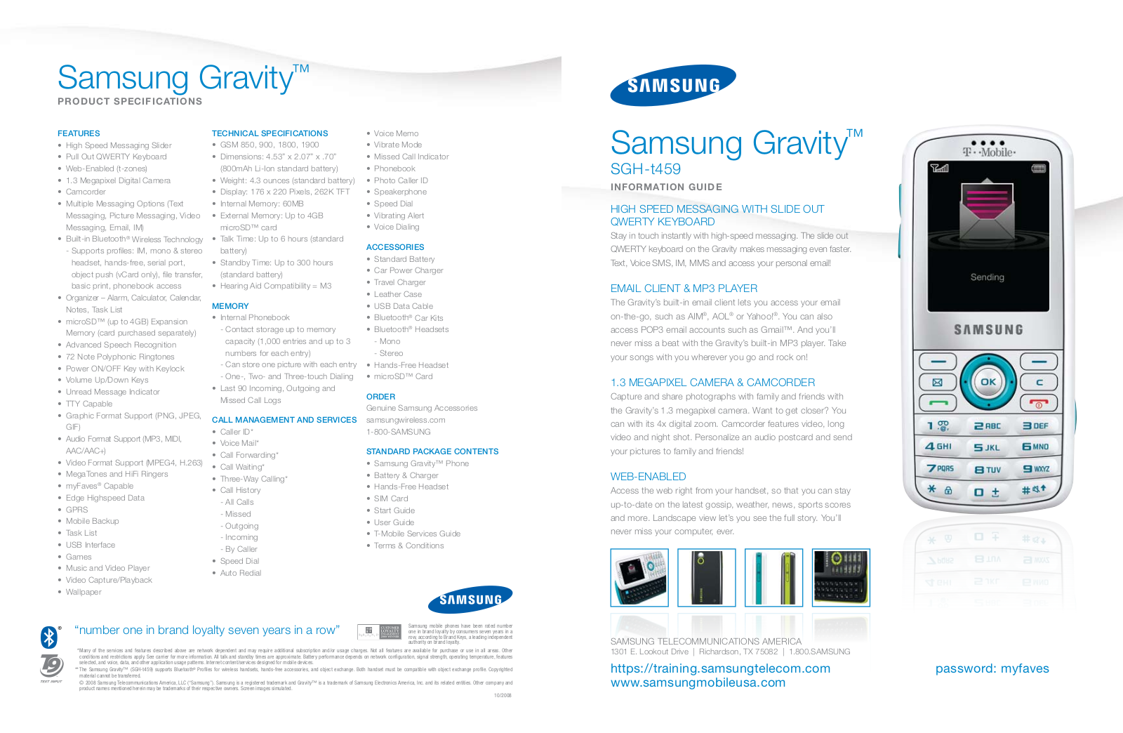 Samsung SGH T459 User Manual