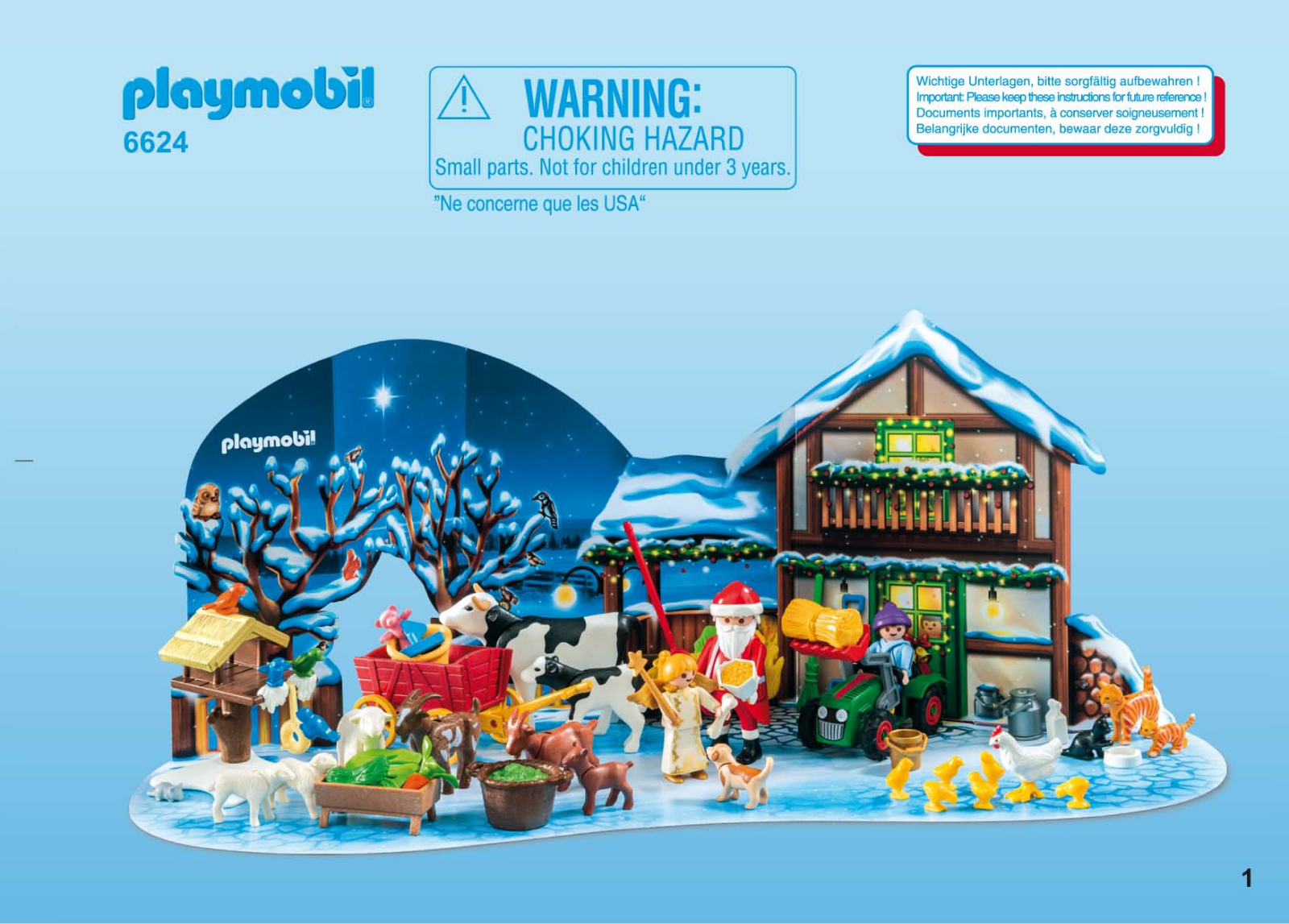 Playmobil 6624 Instructions