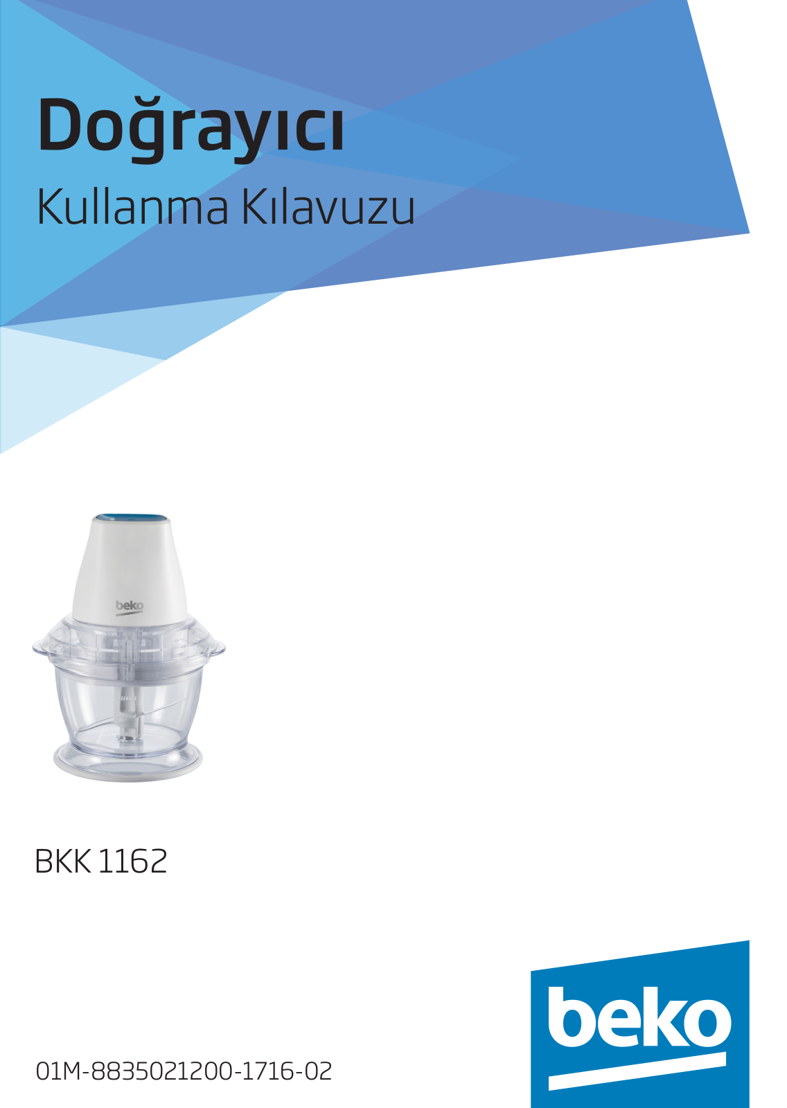 Beko BKK 1162 User manual