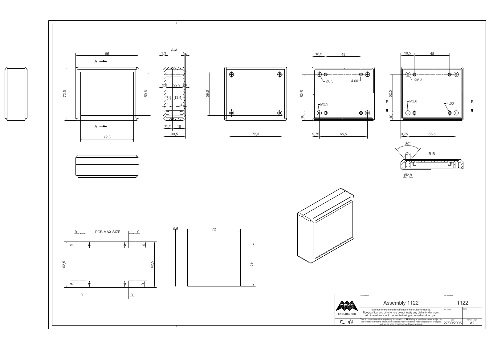 TEKO 1122.9 Datasheet - ManualMachine.com