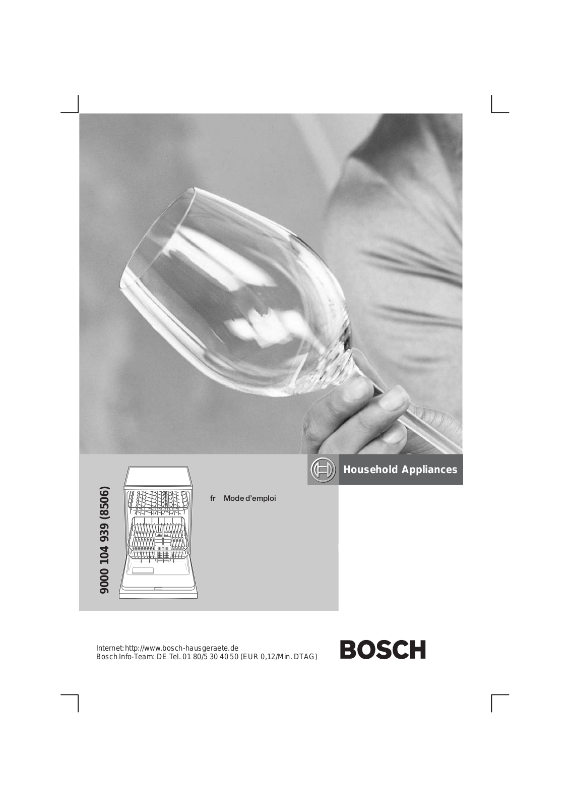BOSCH SGS55E08 User Manual