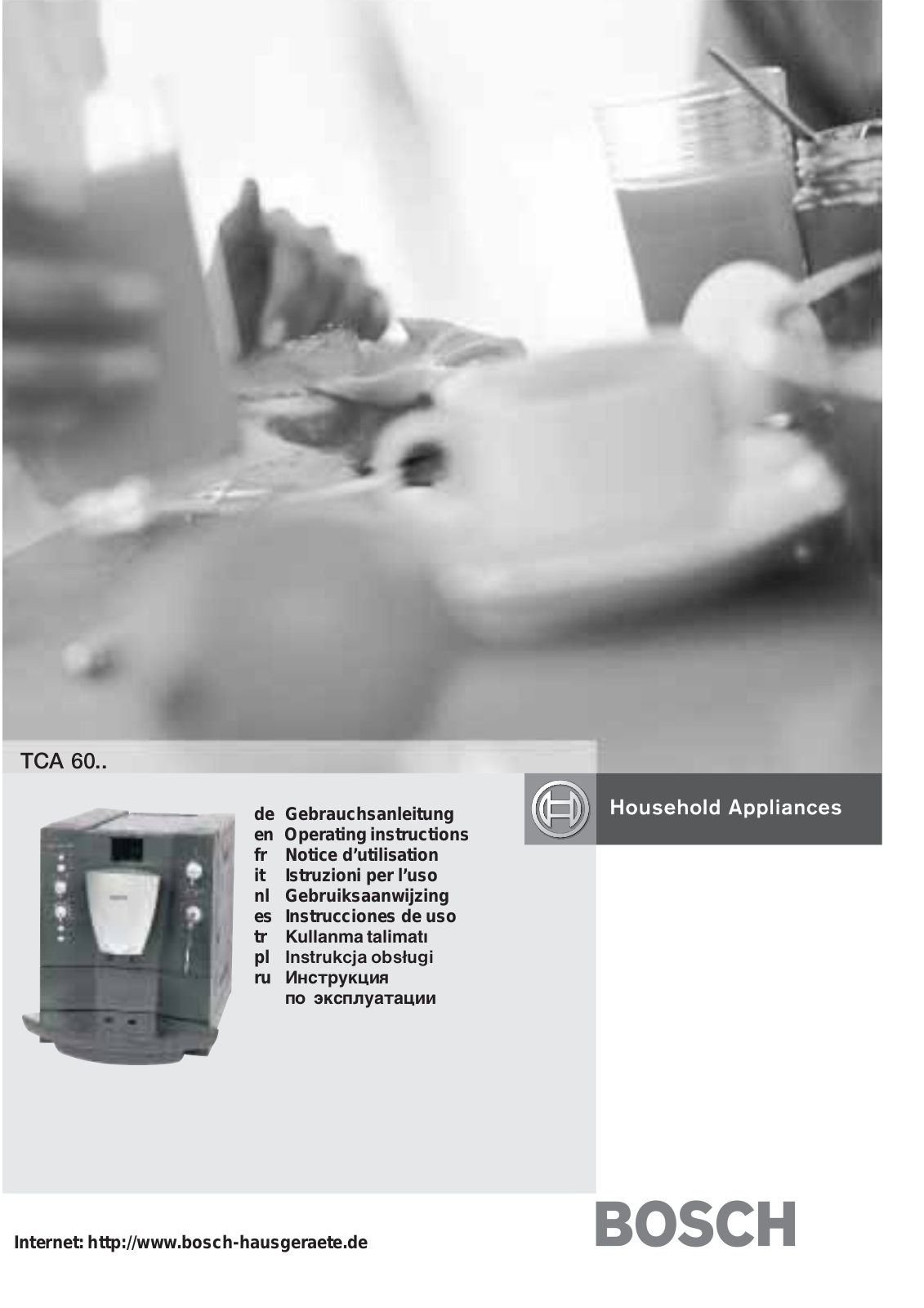 Bosch TCA 6001 User Manual