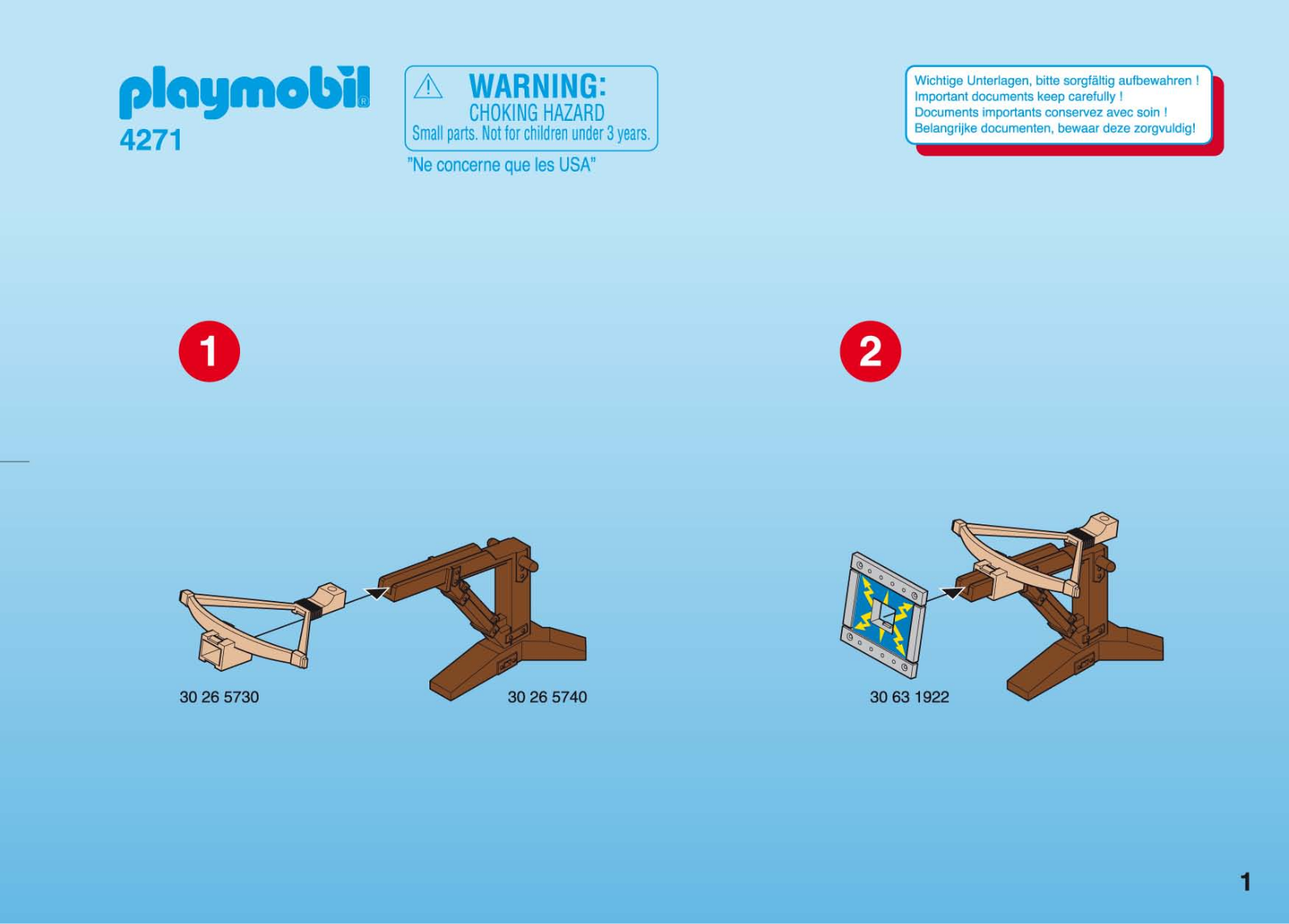 Playmobil 4271 Instructions