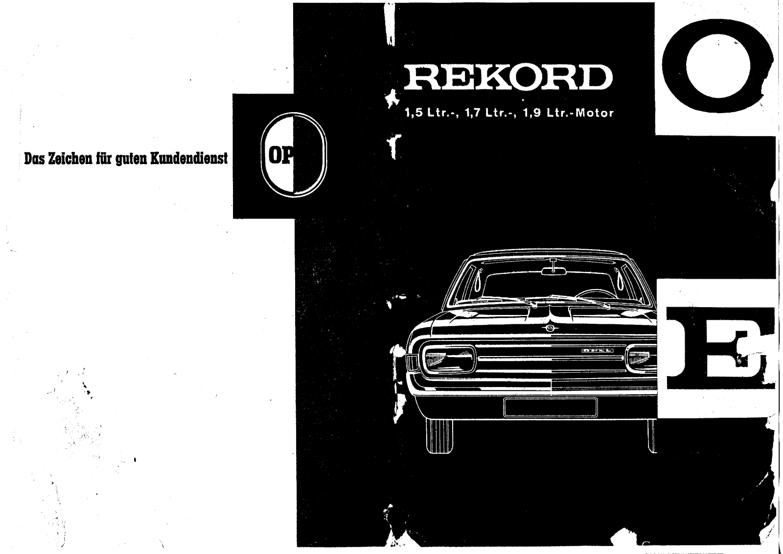 Opel Rekord User Manual