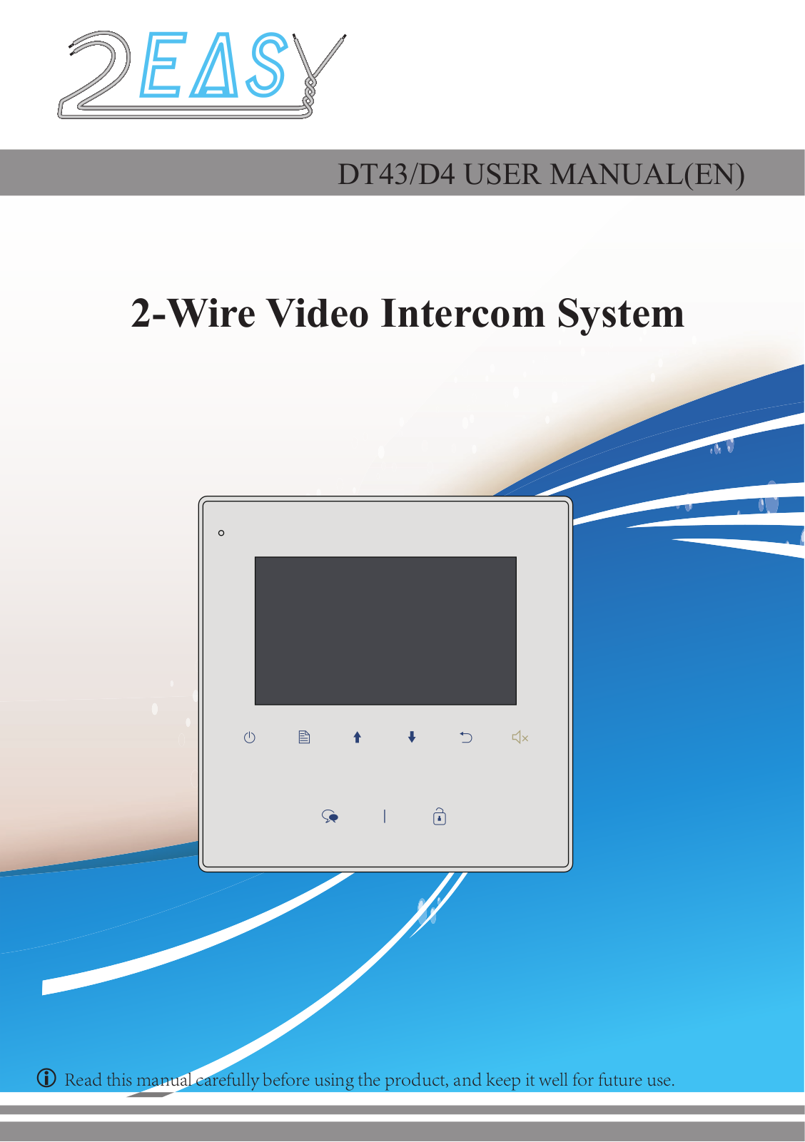 NY Wholesale Intercom DT43, DT433 User Manual