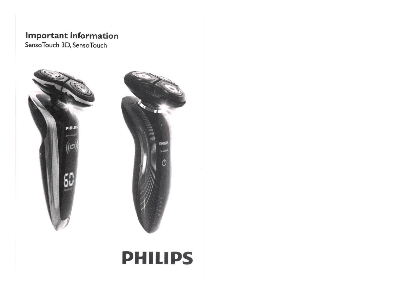 Philips RQ 1260 User Manual