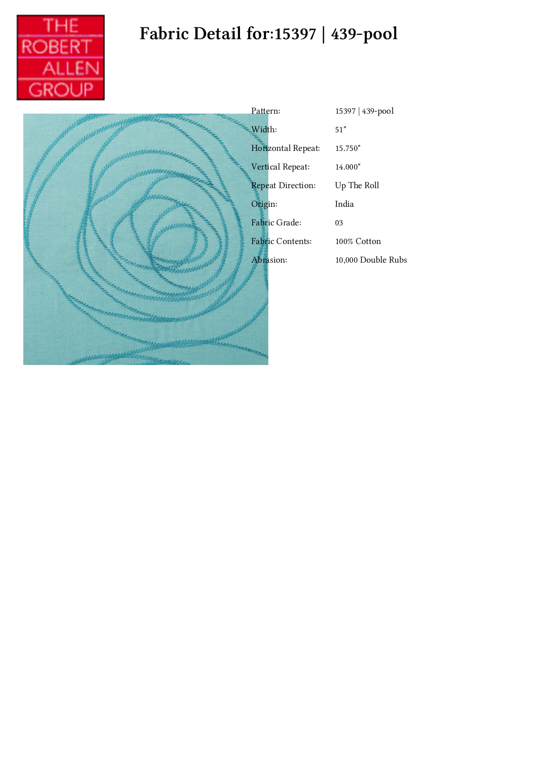 Duralee CRAL5174 Specifications - ManualMachine.com