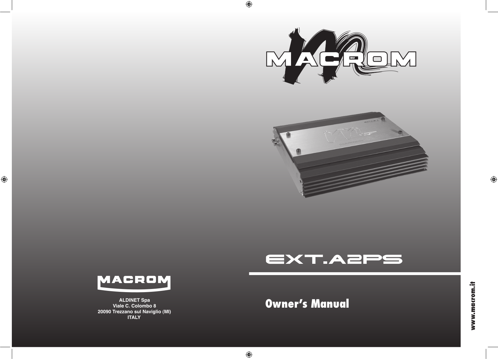 Macrom EXT.A2PS User Manual