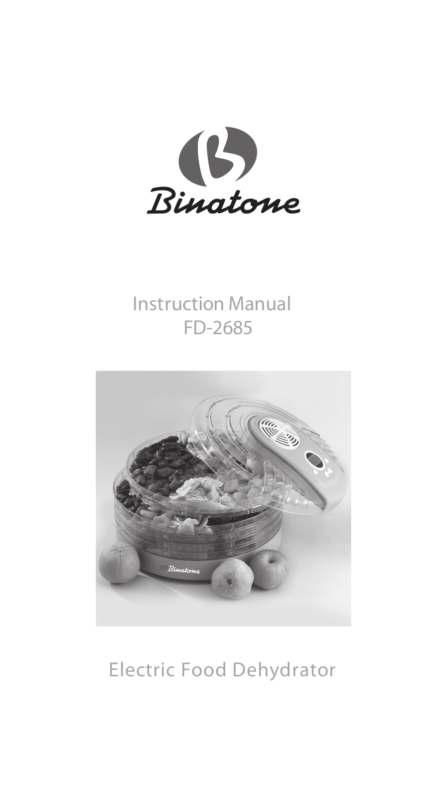 Binatone FD-2685 User Manual