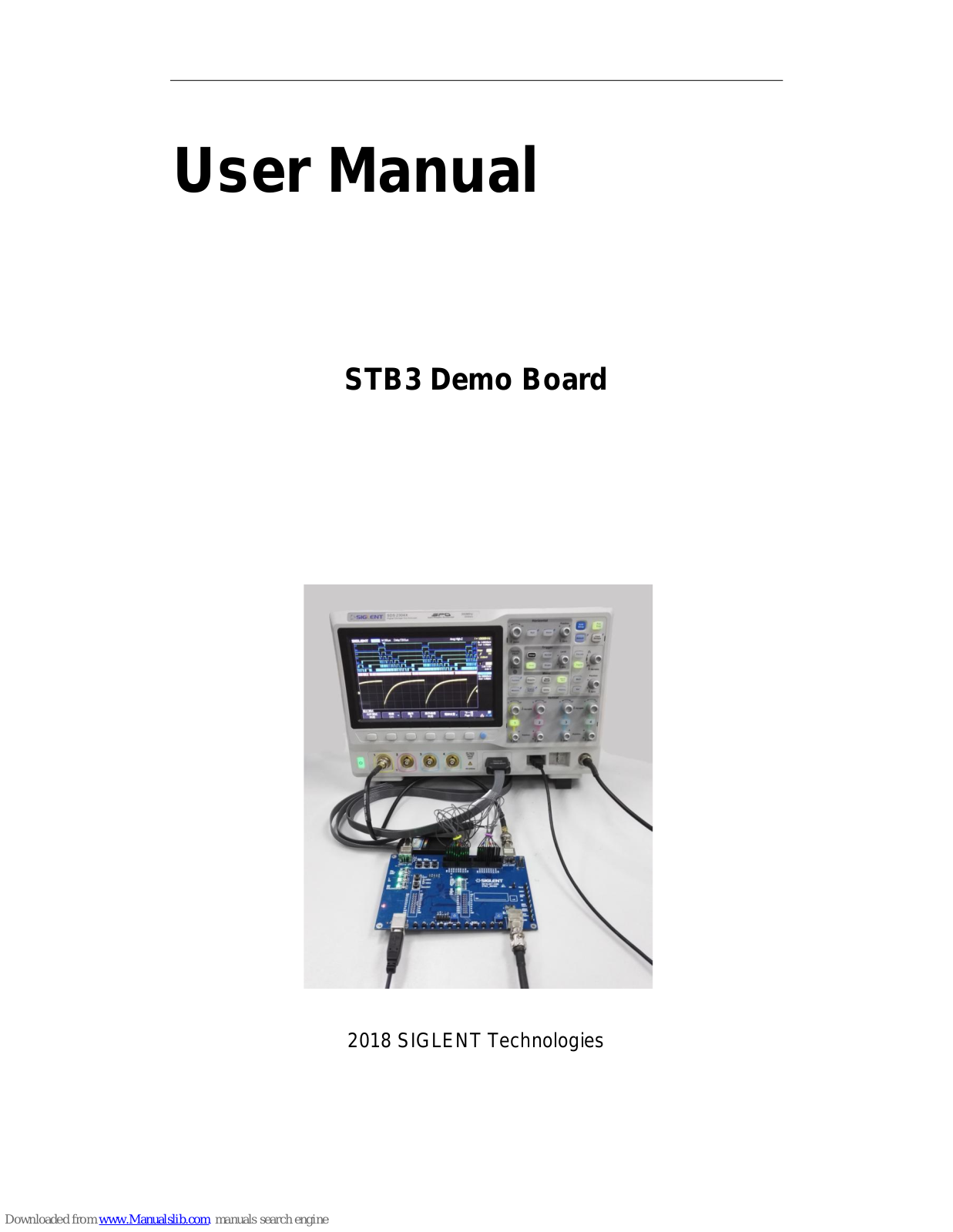 SIGLENT STB3 User Manual