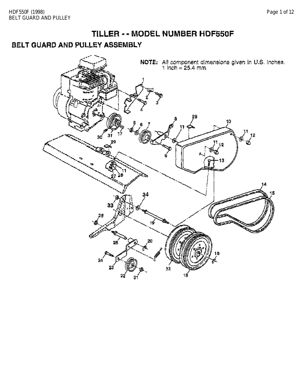 AYP HDF550F Parts List - ManualMachine.com
