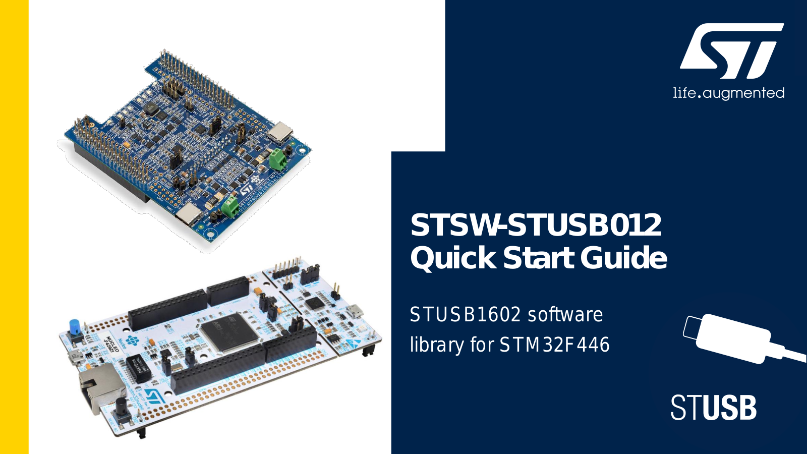 Datasheet STSW-STUSB012 Datasheet (STMicroelectronics) - ManualMachine.com
