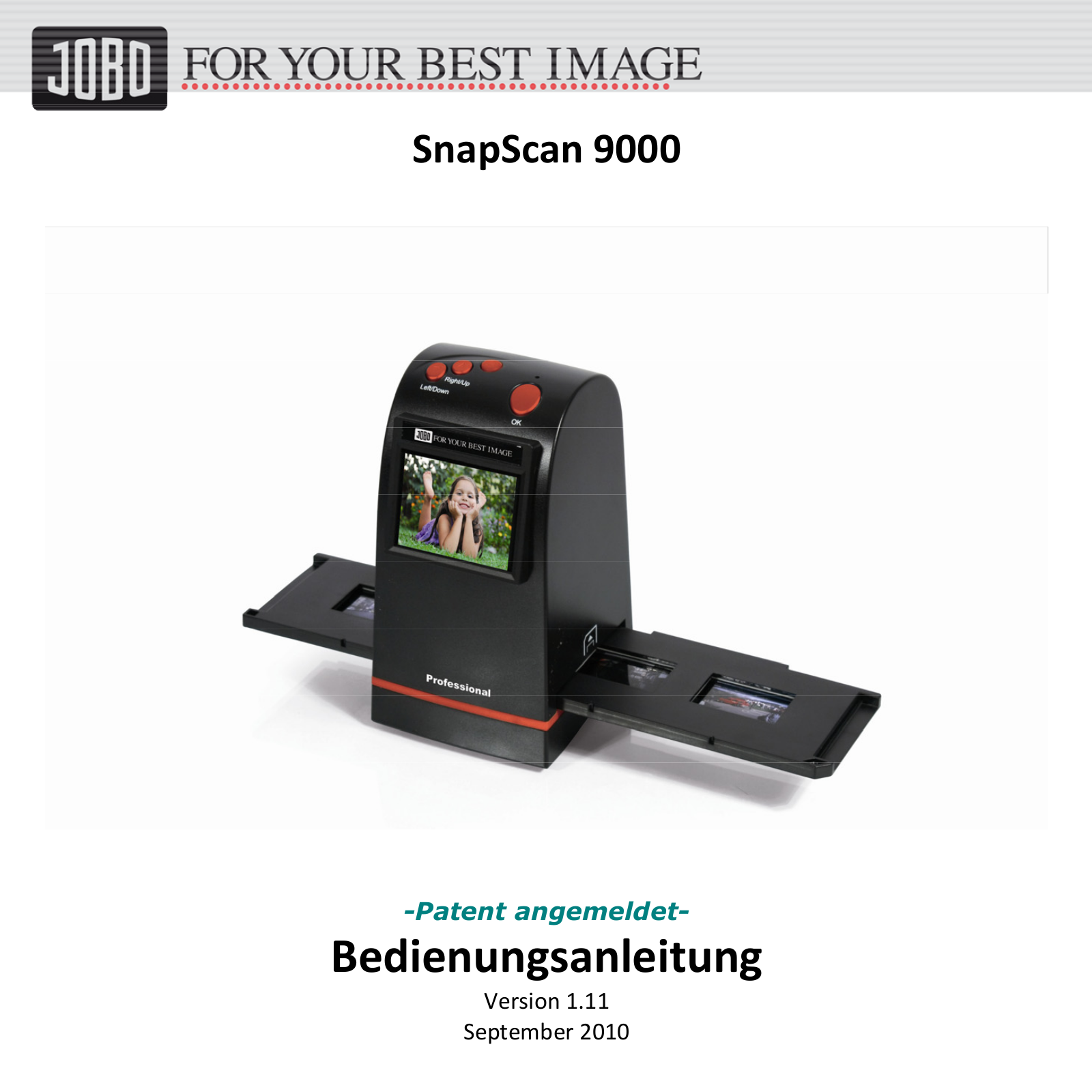 Jobo SNAPSCAN 9000 DATASHEET