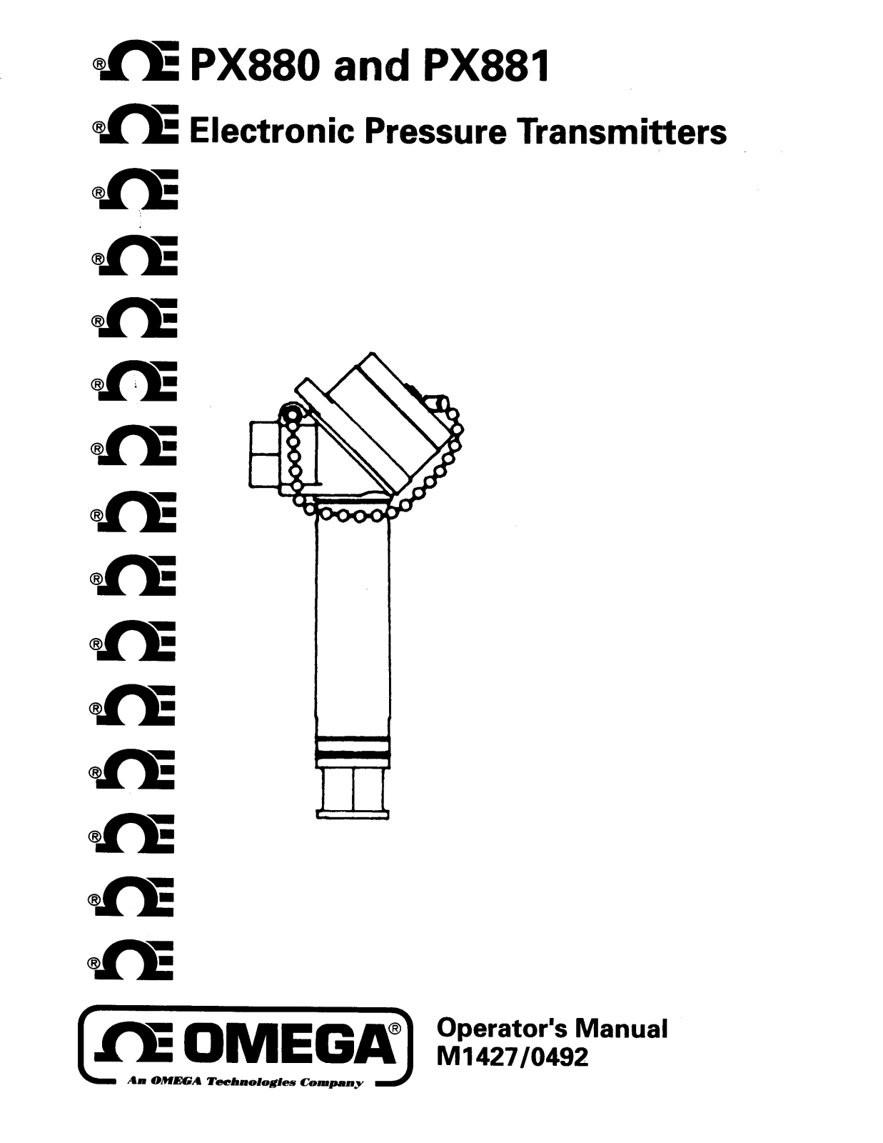 Omega Products PX880 Installation  Manual