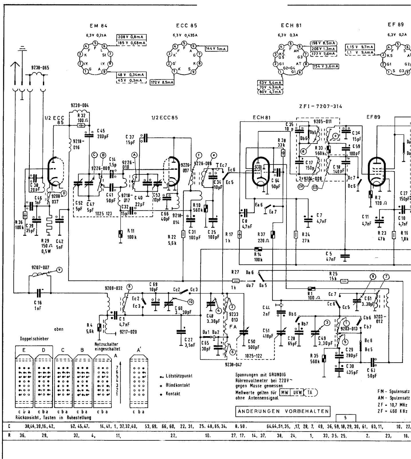 Grundig 2340 Schematic