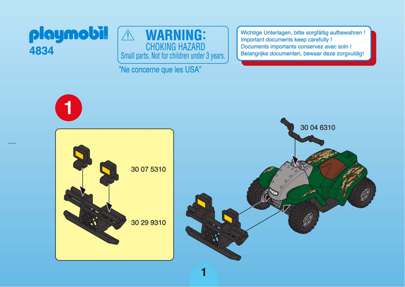 playmobil 4834 Service Manual