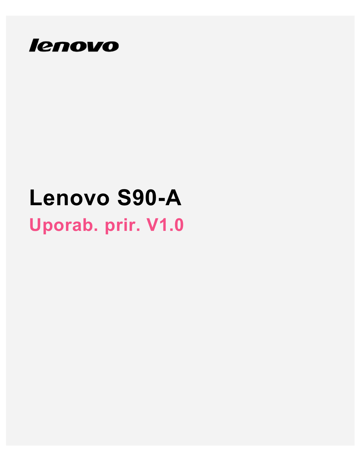 Lenovo S90-A User Guide