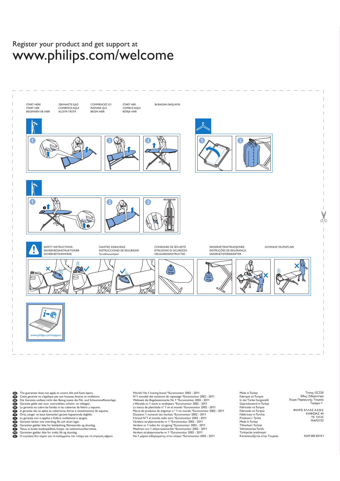 Philips GC220/05 User Manual