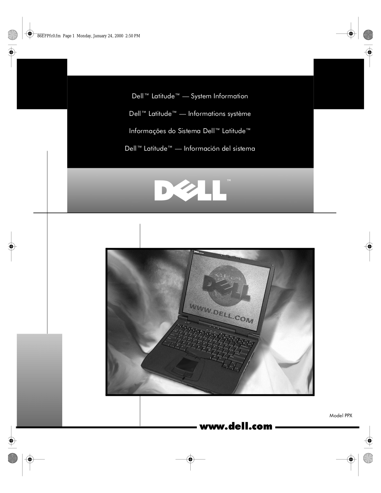 Dell PPX User Manual