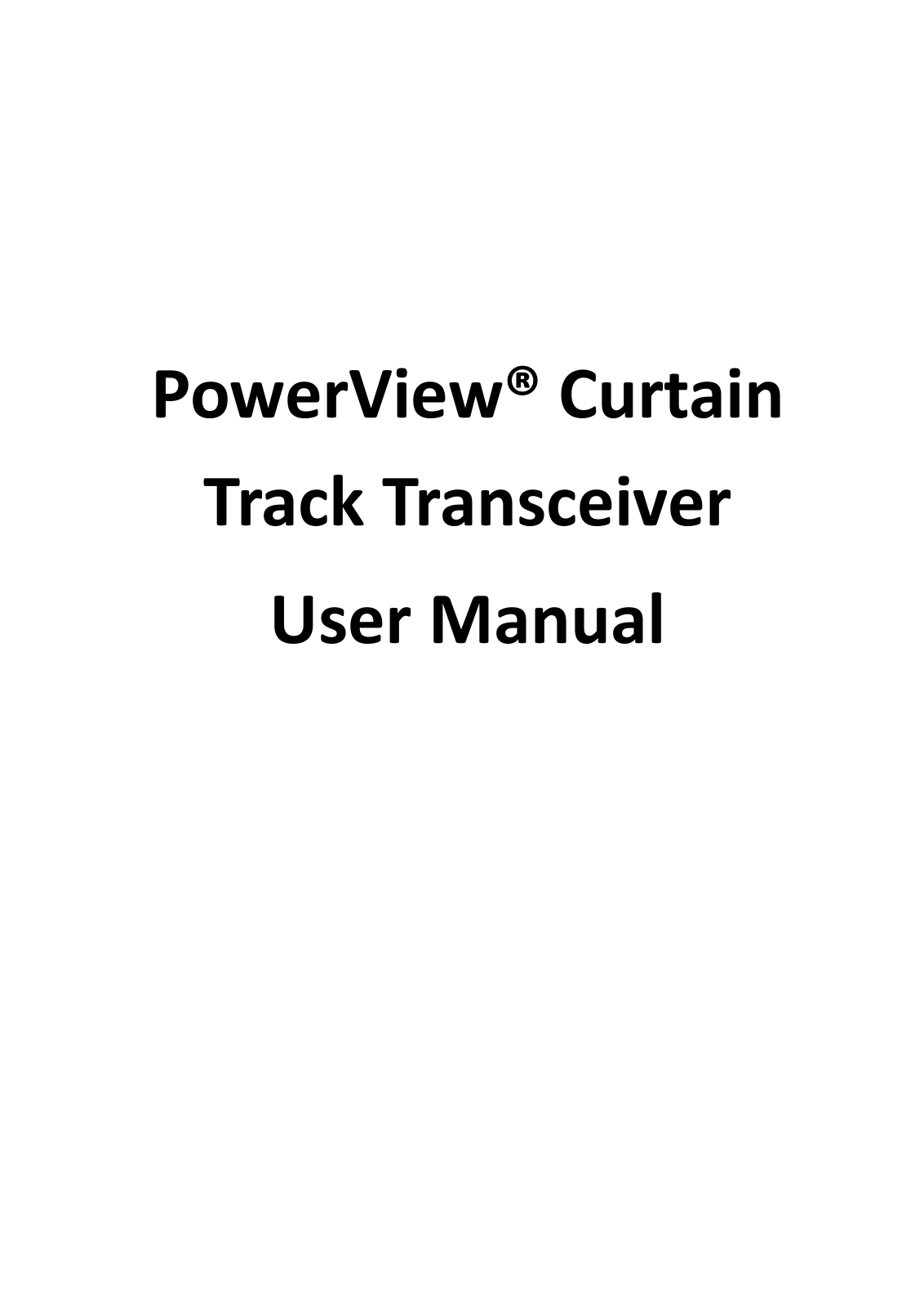 Hunter Douglas Window Fashions CT1 User Manual