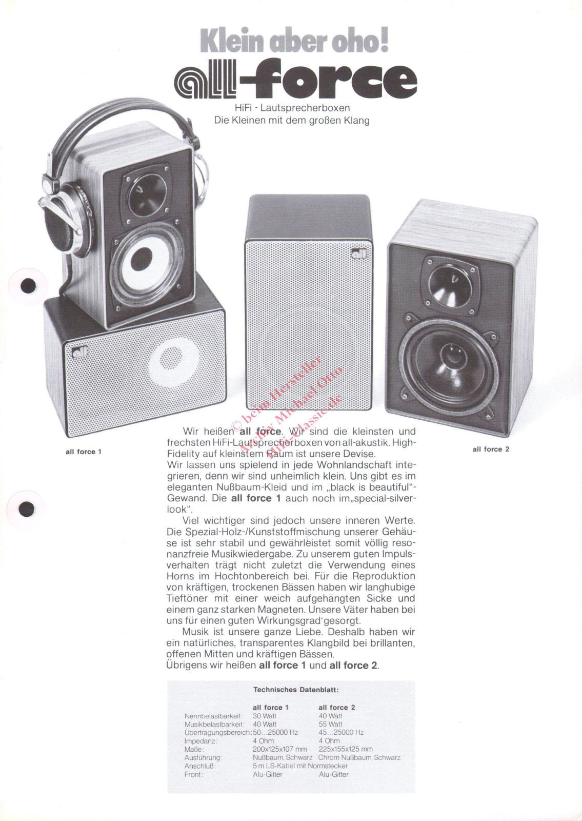 All-Akustik force 1, force 2 User guide - ManualMachine.com