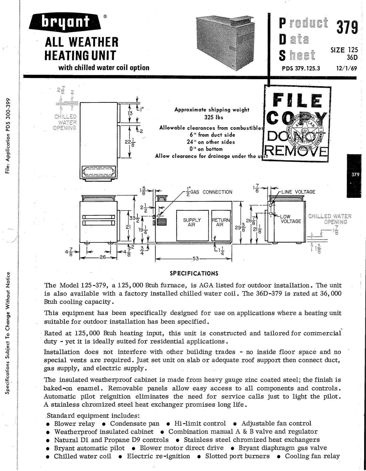 Bryant 379 User Manual