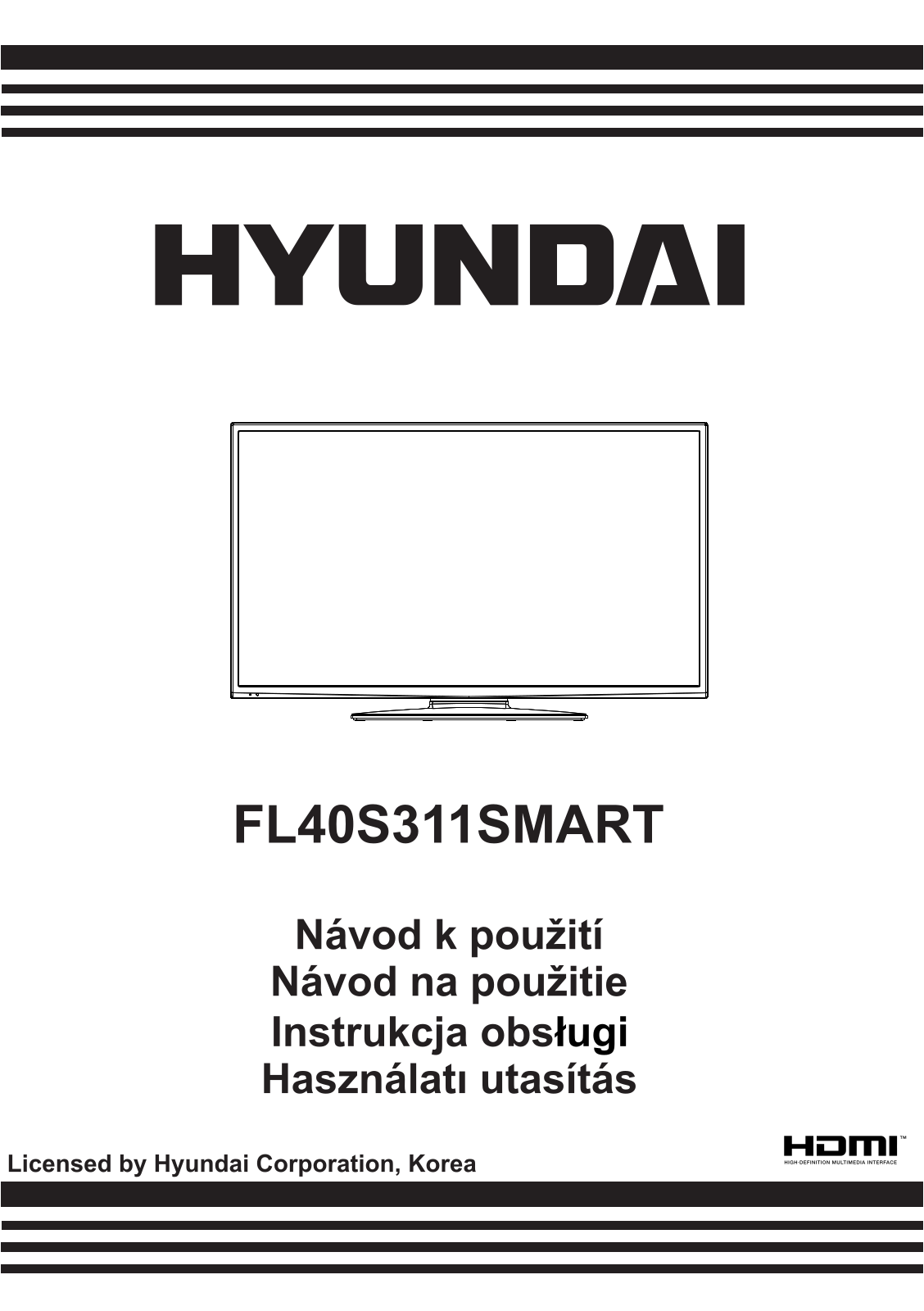 Hyundai FL 40S311 SMART User Manual