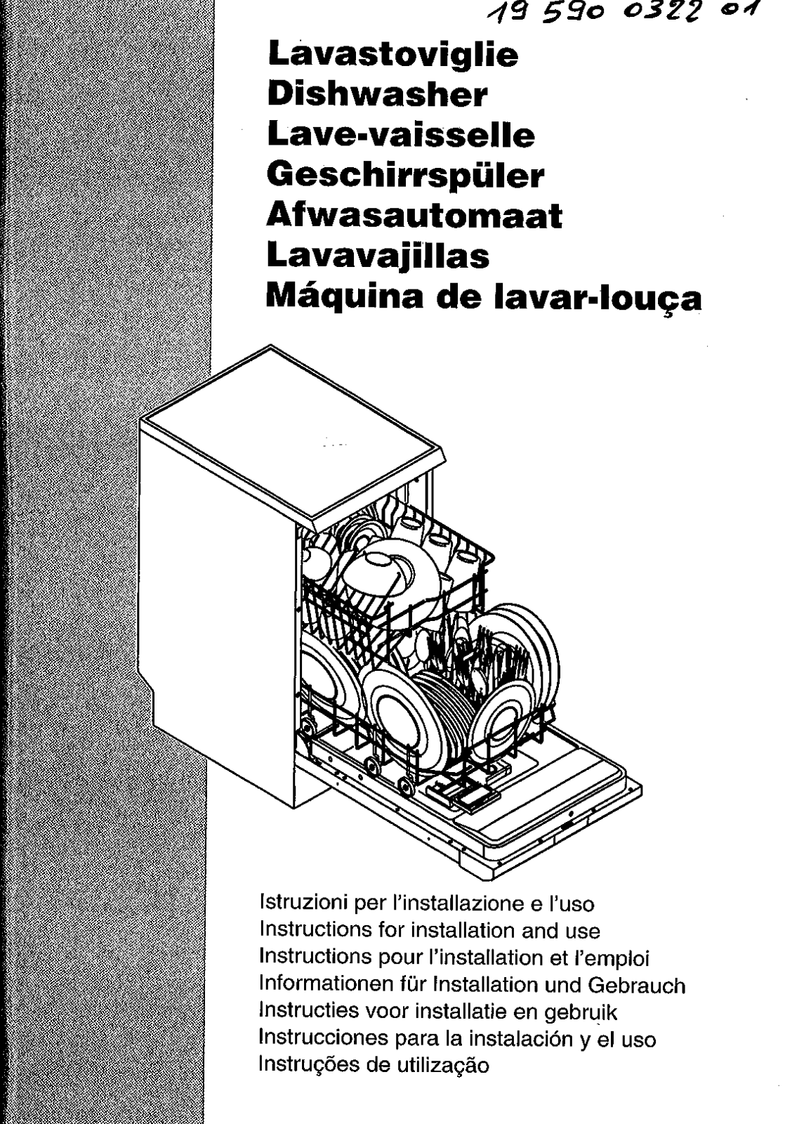 SMEG DWD44BL, DWD44SS, DWD44WH, DWF44SS, DWF44WH User Manual