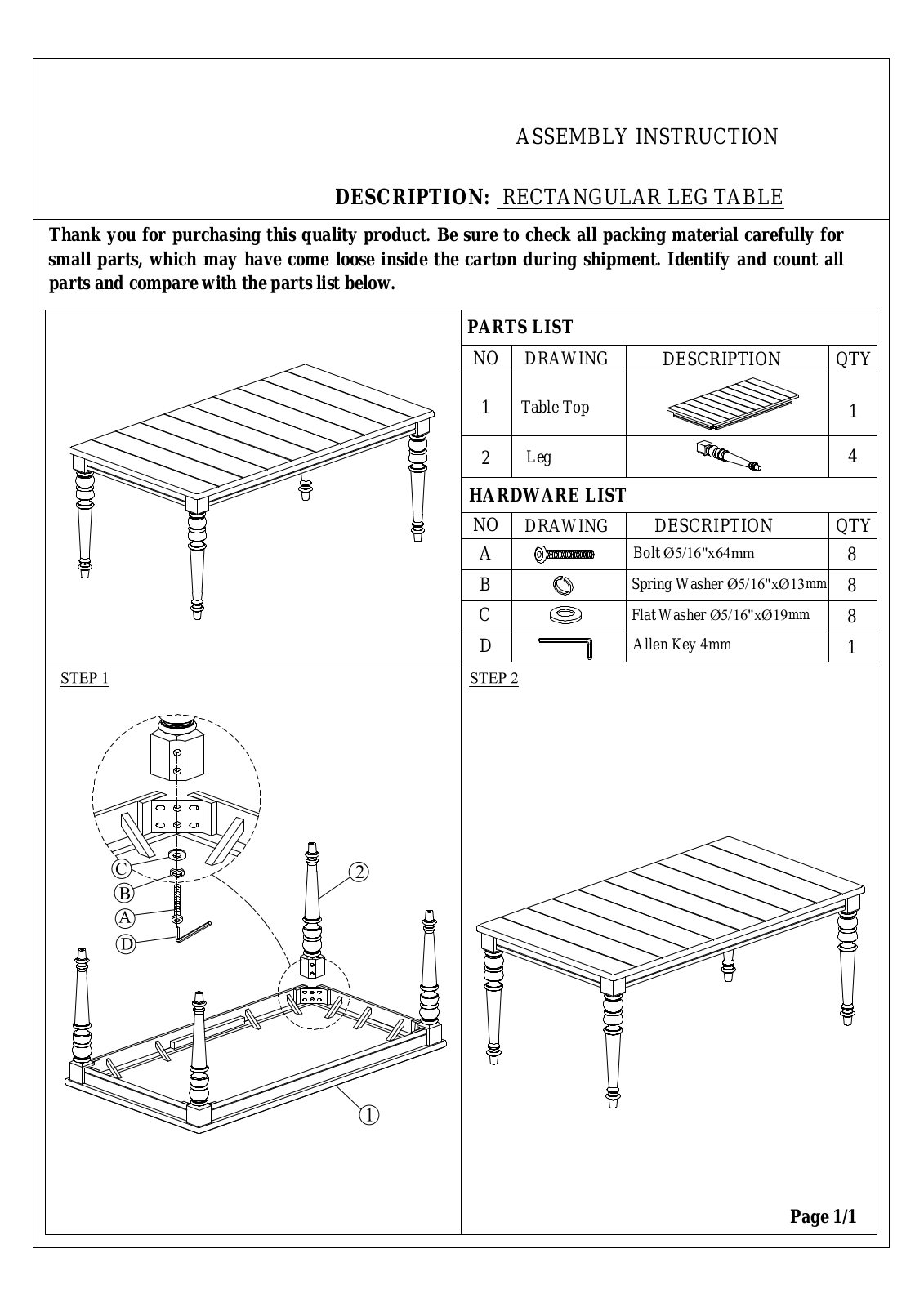 Greyleigh™ W002018283 Installation & Assembly - ManualMachine.com