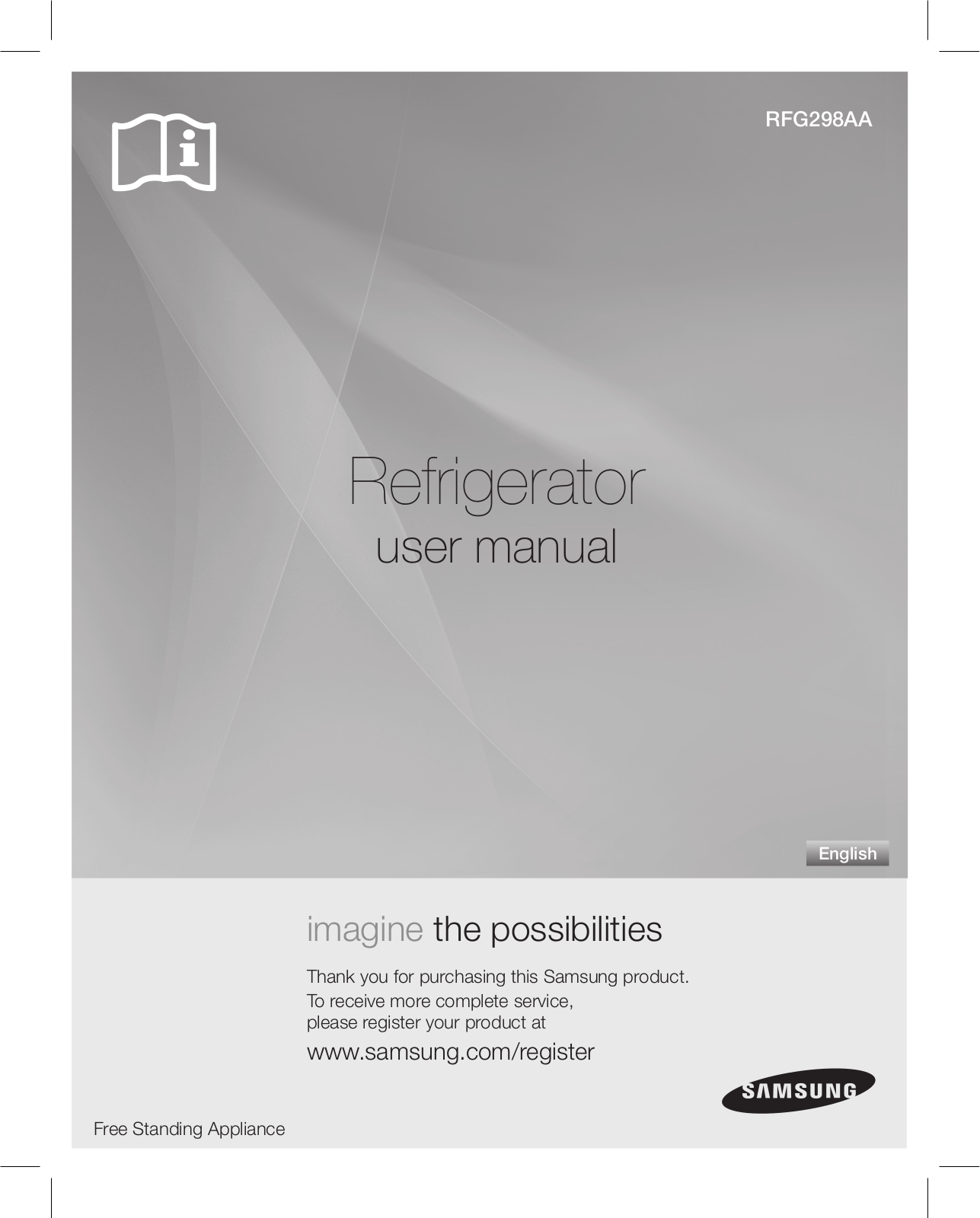 Samsung RFG298AARS User Manual