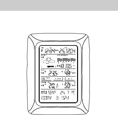 Techno Line WS 3500 Operation Manual