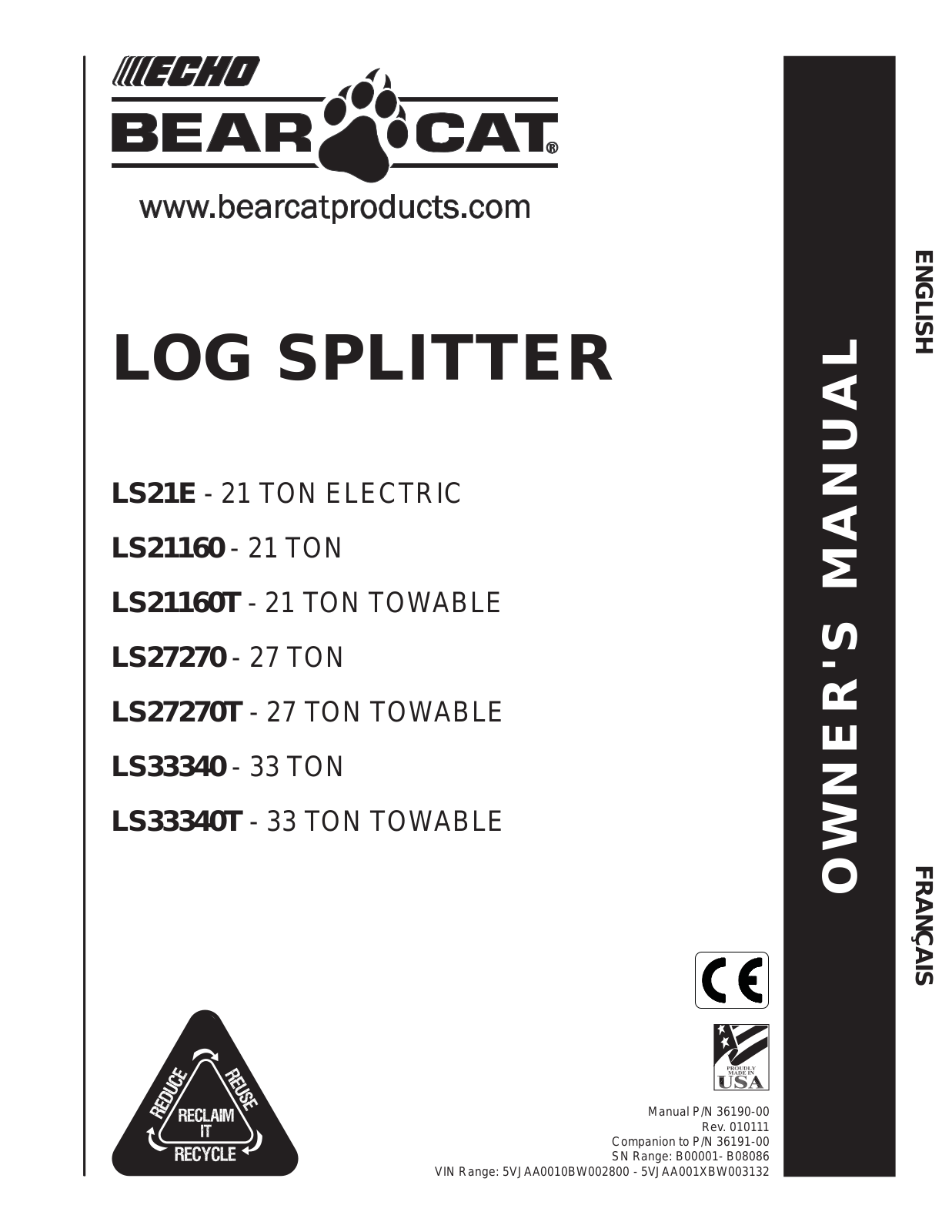 Echo LS21160 Owners Manual v.5