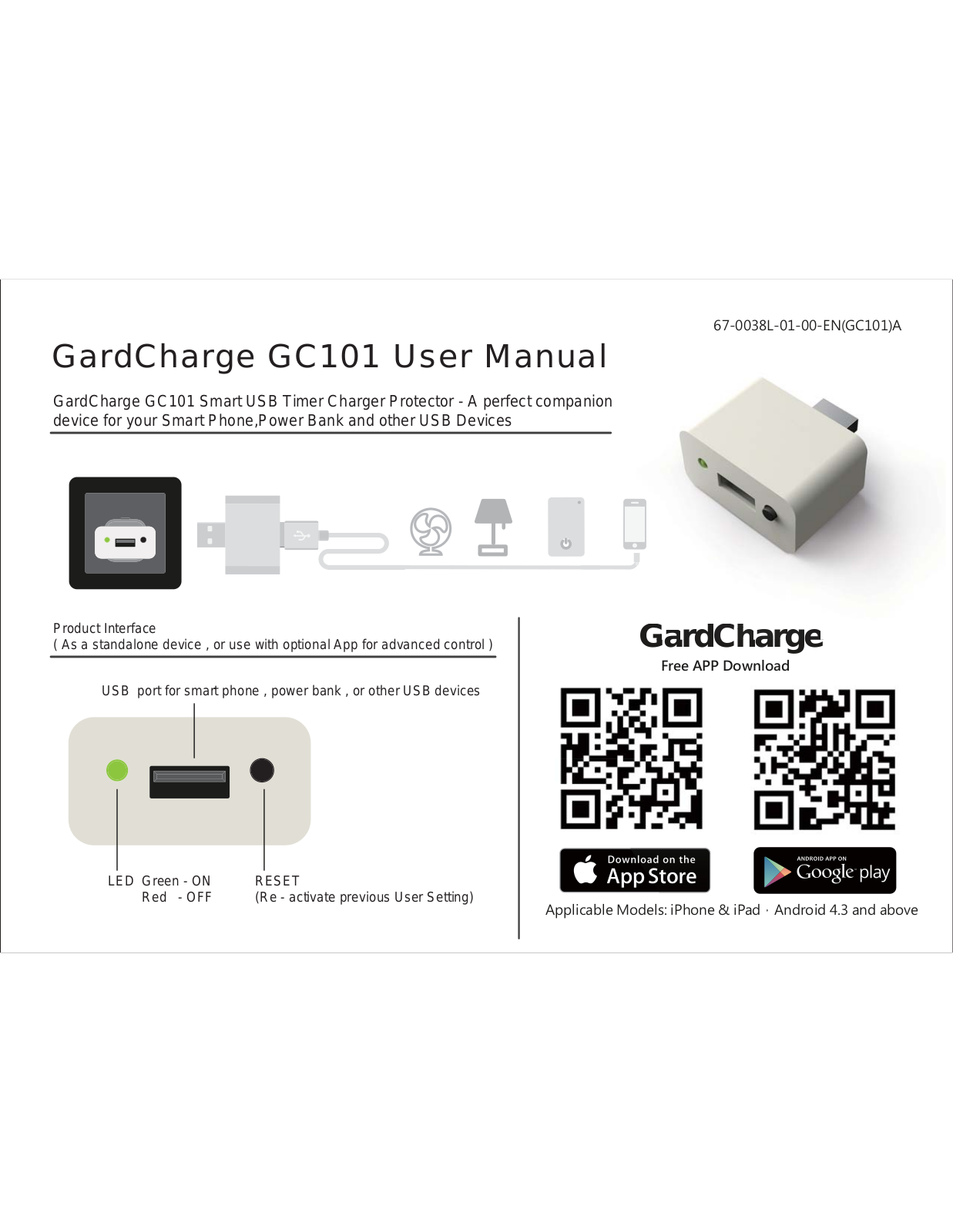 Joybien Technologies GC101001 Users Manual