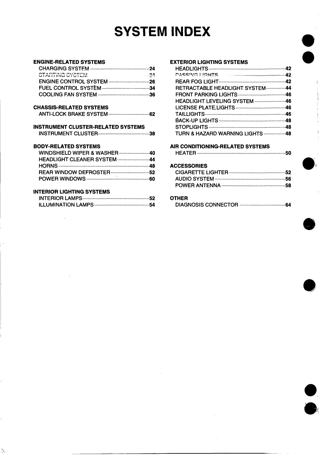 Mazda MX-5 1992 User Manual