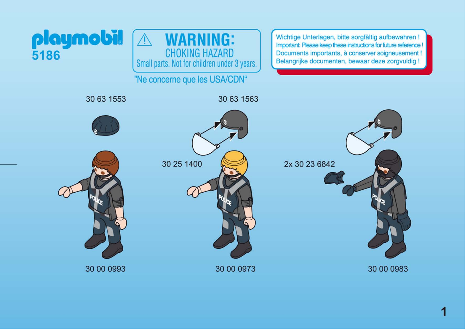 Playmobil 5186 Instructions