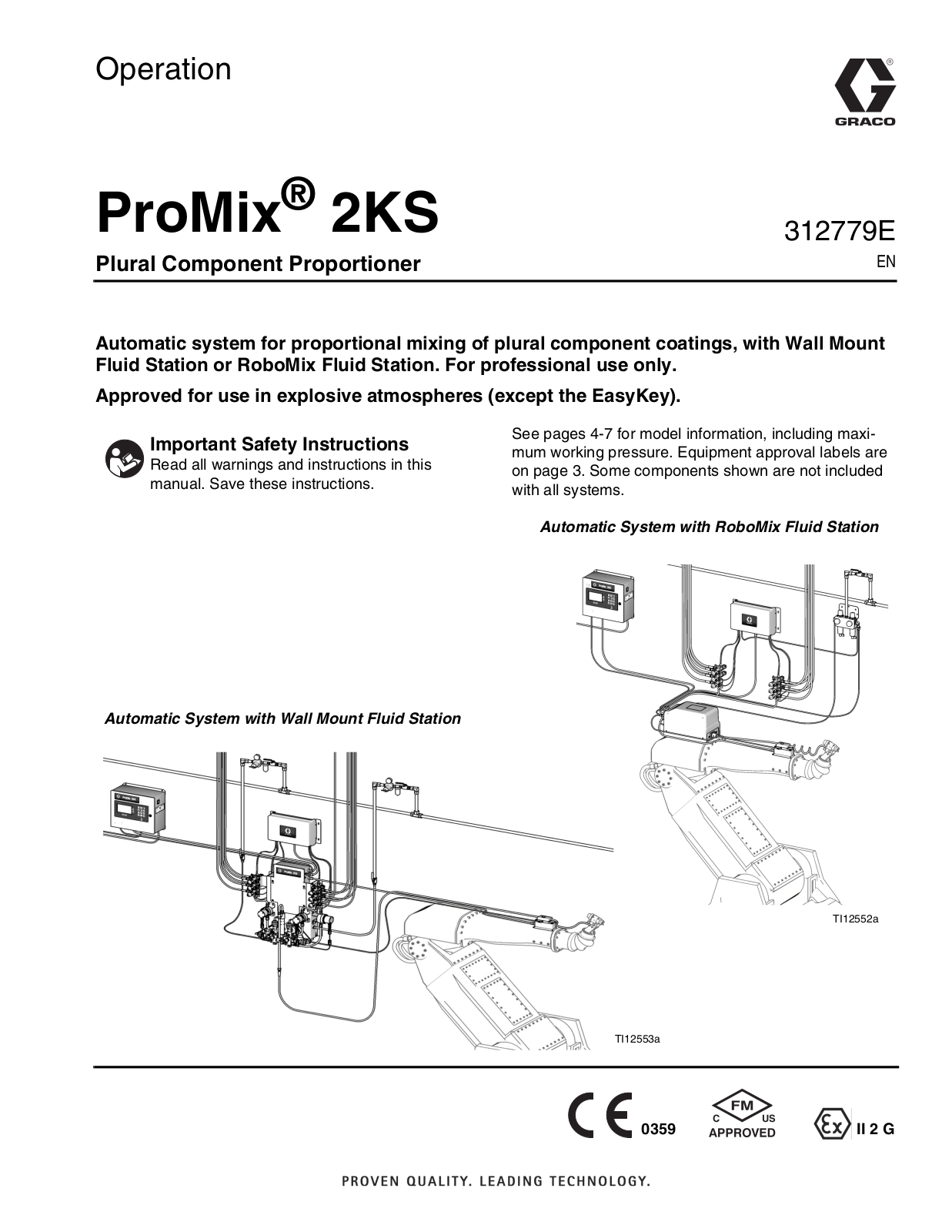 Graco TI12553a, TI12552a User Manual