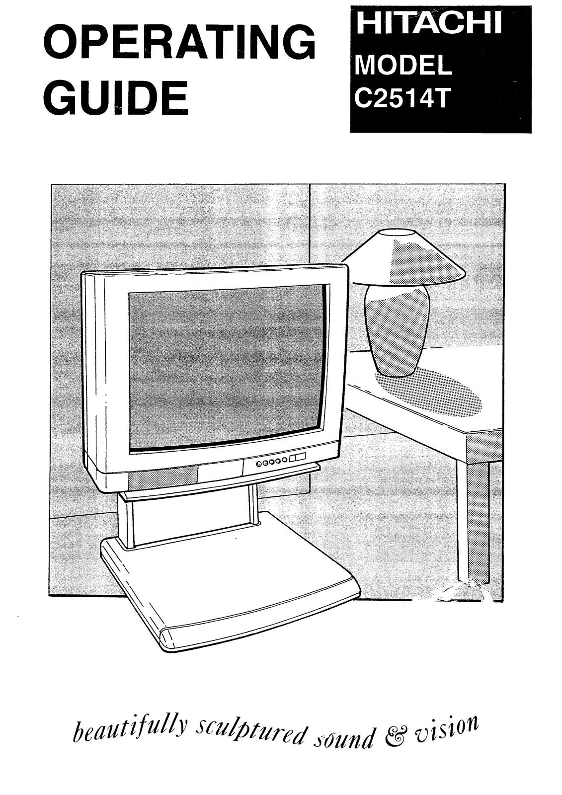 Hitachi C2514T User Manual