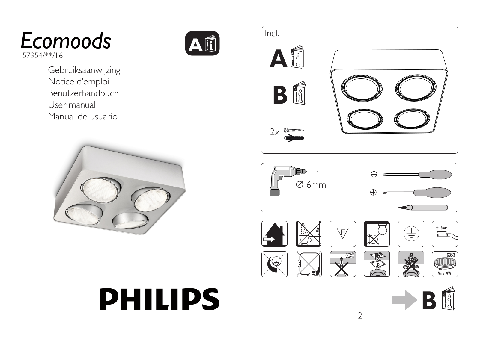 PHILIPS 579543116 User Manual