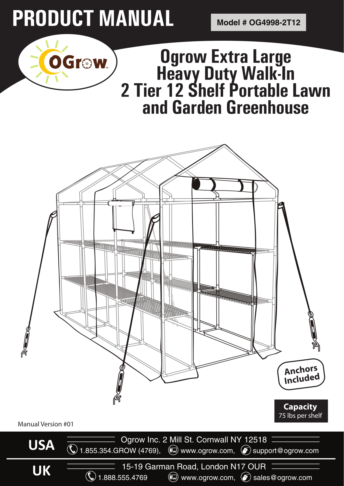 OGrow GRQW1003 Specifications - ManualMachine.com