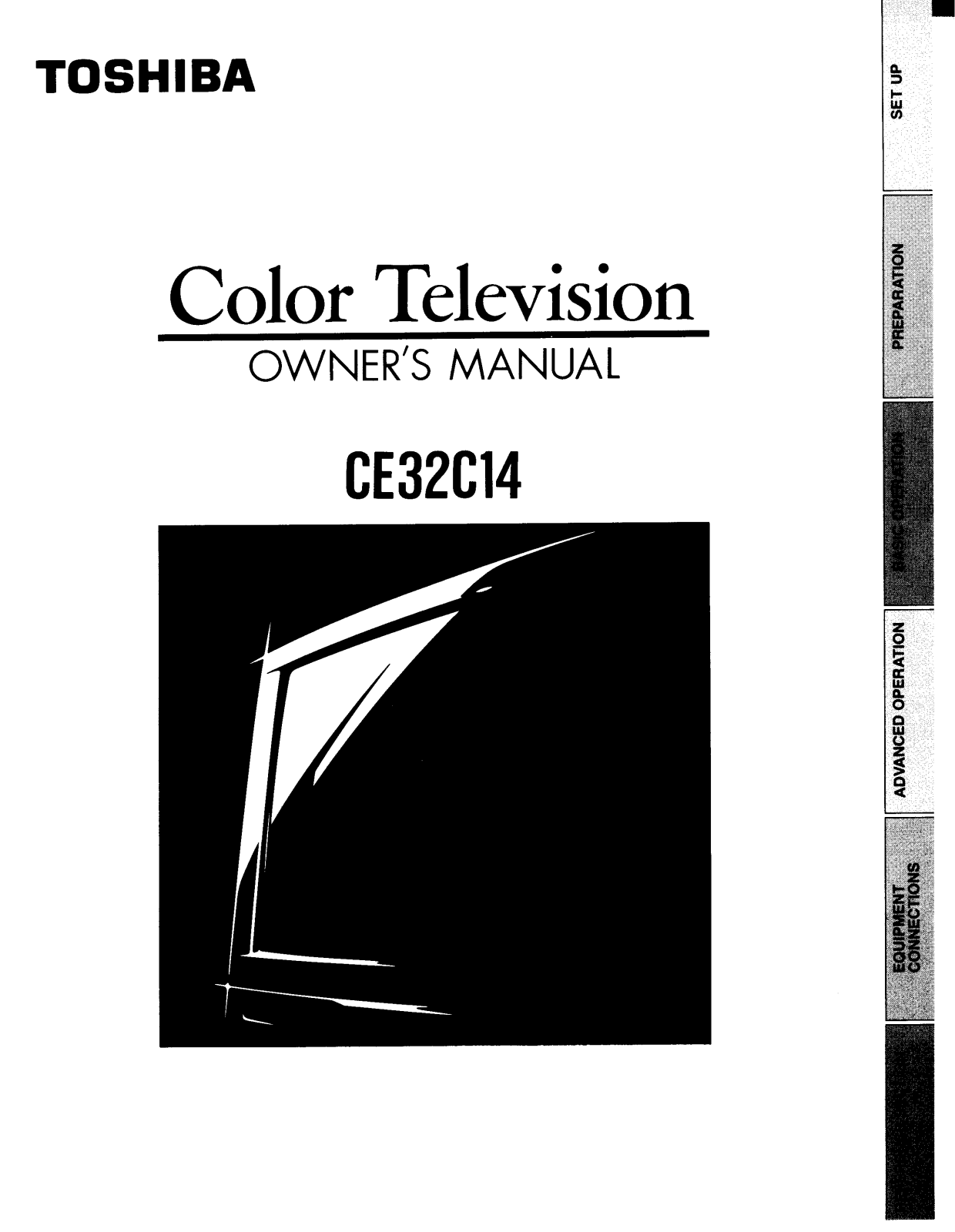 Toshiba CE32C14 User Manual