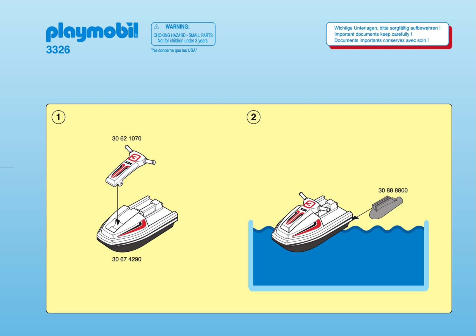 Playmobil 3326 Instructions