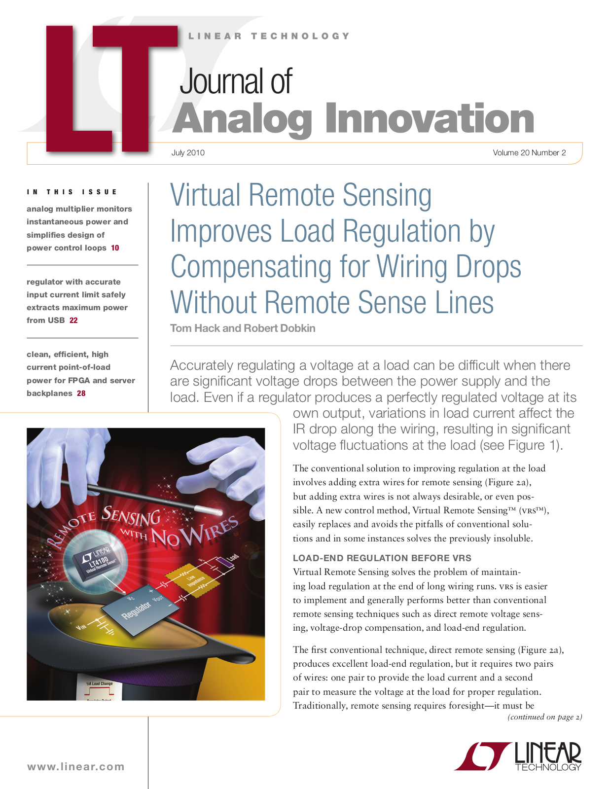 LINEAR TECHNOLOGY LT4180 Technical data