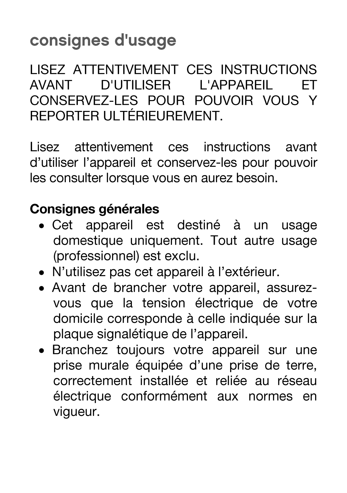 Essentielb EFV 2600 User Manual