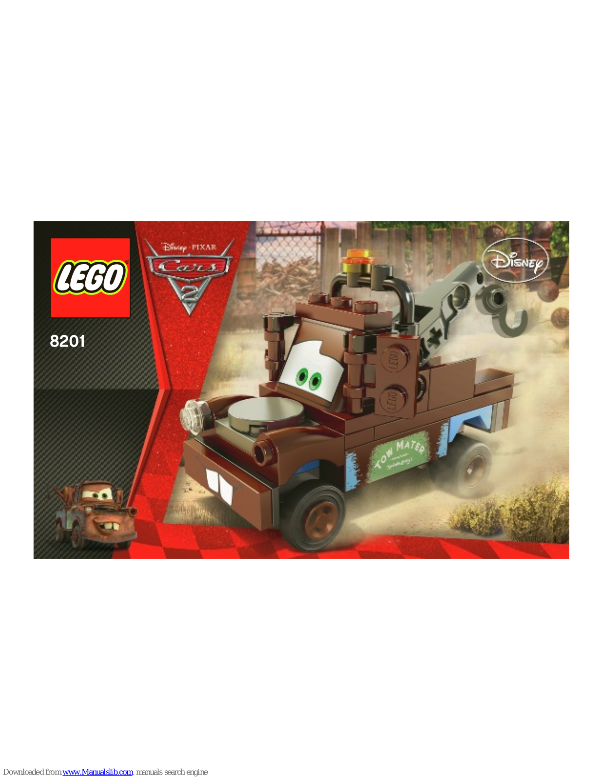 LEGO Cars 2 8201 Assembly Manual